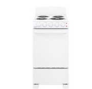 View 20 in. 4 Burner Element Free-Standing Electric Range in White image 1