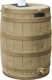 View Good Ideas Rain Wizard 50 Gallon Plastic Outdoor Home Rain Barrel Water Storage Collector image 1