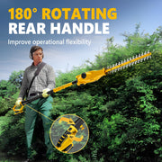 View 20V MAX Cordless Pole Hedge Trimmer, 2 x 2.0Ah Batteries and Charger Included image 5