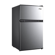 View Arctic King 3.2 Cu ft Two Door Mini Fridge with Freezer, Stainless Steel, E-Star image 2