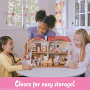 View Calico Critters Red Roof Country Home, Dollhouse Playset with Figures, Furniture and Accessories image 2
