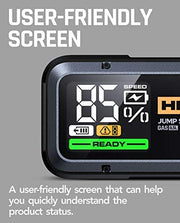 View 2,000A 20,000mAh Car Jump Starter for Up to 8.5L Gas and 6L Diesel Engines image 3
