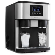 View Klarstein Maquina de Hielo Doméstica, 1,8L, Gris oscuro, Ice Maker Encimera 15 kg, para Hacer Cubitos de Hielo y Picado en Casa, con Panel Táctil y image 1