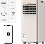 View DREAME P-Wind10 7000 BTU Tragbare Klimaanlage, 3-in-1: Kühler & Entfeuchter & Ventilator. 3D Airflow, App- & Fernsteuerung, Schlafmodus, image 1