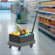 View Foldable trolley: A wheeled foldable trolley, suitable for outdoor camping activities image 3