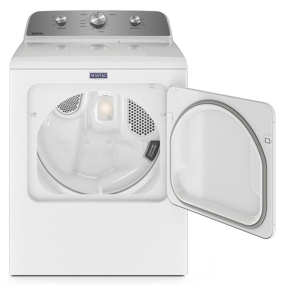 7.0 Cu. Ft. Vented Gas Dryer, White