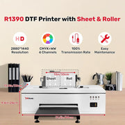 View InkSonic R1390 A3 DTF Printer with Oven, T-Shirt Printing Bundle image 3