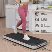 View Citysports Treadmill Portable Walking Pad, Adjustable Speed with APP, LCD Screen Calorie Counter, Ultra Thin and Silent (Black White) image 5