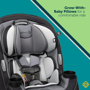 View 3-in-1 Convertible Car Seat, All-In-One Infant Toddler Booster Seat, Rear & Forward Facing Child Safety Seat image 5