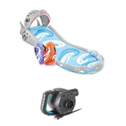View Inflatable Backyard Water Slide with Surf Riders & Electric Air Pump image 1