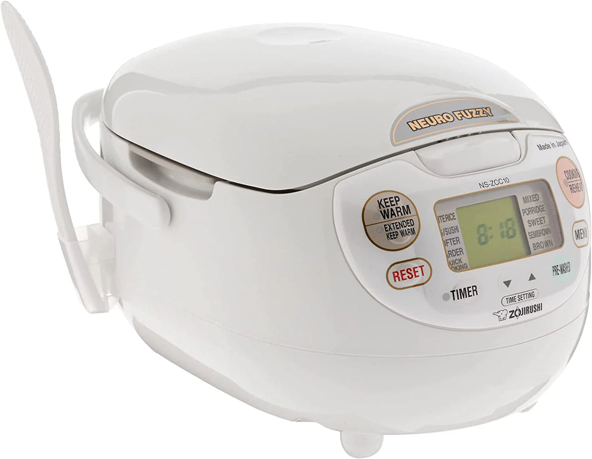 5.5-Cup Rice Cooker, Made in Japan, Premium White