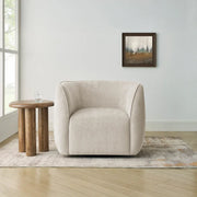 View Elle Dcor - Fabric Swivel Chair image 3