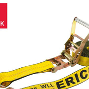 View Erickson 8.2 m (27 ft.) Ratchet Strap with Double J Hooks 2-pack image 3