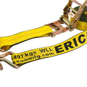 View Erickson 8.2 m (27 ft.) Ratchet Strap with Double J Hooks 2-pack image 4