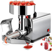View Prensa eléctrica de tomates y colador, procesador de alimentos comercial de acero inoxidable para salsa y jugo, 220 V image 1