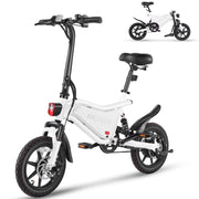 View ANCHEER Peak 500W Electric Bike for Adults, Foldable Electric Bikes with 48V 374Wh Battery, 14 in Electric Bicycle for Men Women, LCD Digital... image 3