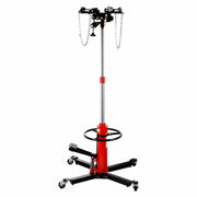 View Hydraulic Car Transmission Jack Vertical Lift,1660 Pounds,360掳Rotating Wheel Lift,Red image 3