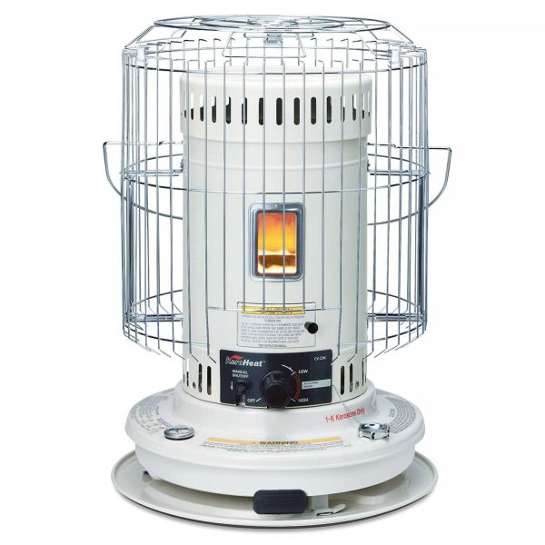 23,500 BTU Indoor/Outdoor Convection Kerosene Heater – 2-Pack, Portable Space Heater