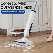 View HABIUBIU Vacuum Mop All in One, Wet Dry Vacuum Cleaner, Cordless Cleaner Machine for Tile Hardwood Floor, Self Cleaning Electric Mop with 180 Lie-Flat image 2