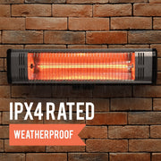 View Heat Storm Tradesman 1500-Watt Electric Outdoor Infrared Quartz Portable Space Heater with Wall/Ceiling Mount image 2