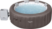 View 71 x 26-Inch Inflatable Hot Tub Spa for 2-4 Persons, Portable, with 2 Covers, Black image 2