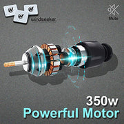View Electric Skateboard with Remote Control for Beginners Cruiser E-Ska with DIY Stickers image 3