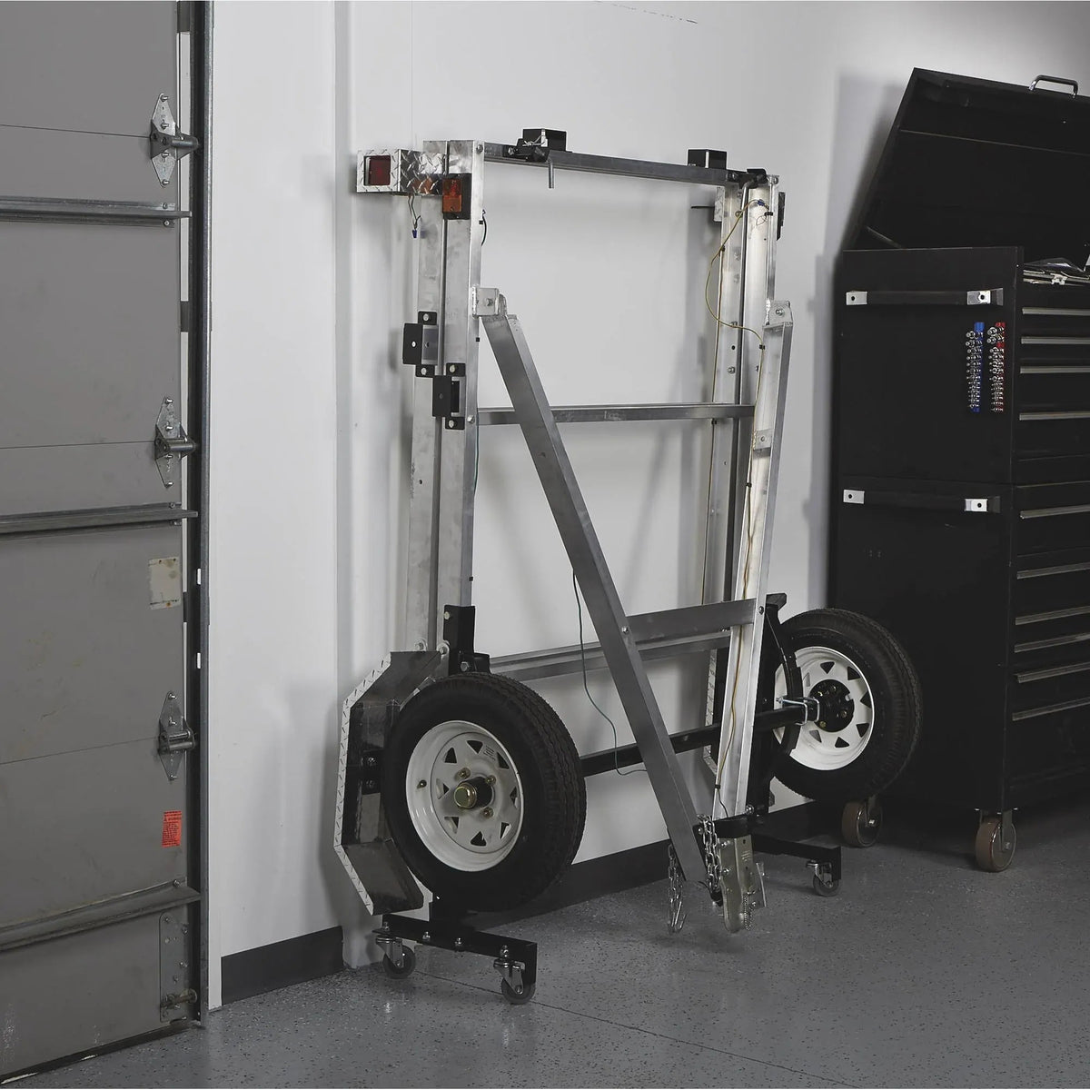 4-Ft. x 8-Ft. Folding Aluminum Utility Trailer, 1,170-Lb. Load Capacity