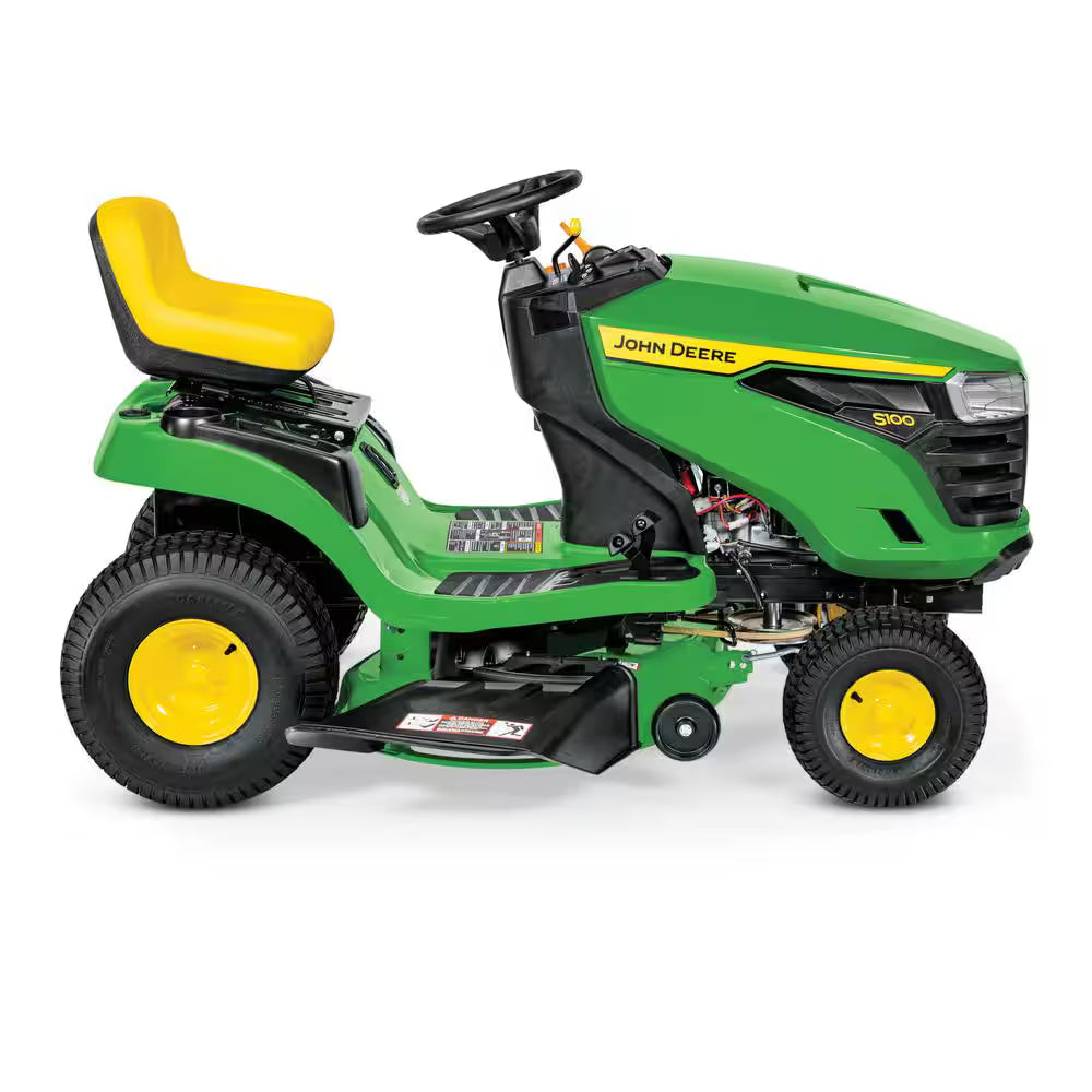 42-Inch 17.5 HP Gas Riding Lawn Mower with Hydrostatic Drive