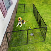 View 32" Dog Playpen for Small Dogs, Portable Indoor Outdoor Pet Exercise Pen for Puppies and Small Pets image 6