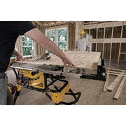 View 10" 15A Table Saw with Rolling Stand – 32-1/2" Rip Capacity, Portable Jobsite Saw image 3