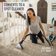 View Hoover SmartWash Automatic Carpet Cleaner Machine, for Carpet and Upholstery, Deep Cleaning Carpet Shampooer, Carpet Deodorizer and Pet Stain Remover FH52000, Turquoise image 4