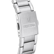 View Festina Timeless Chronograph Black Dial Men's Watch image 4