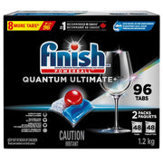 View Finish Quantum Ultimate+ Dishwasher Detergent, 96 Tablets image 1