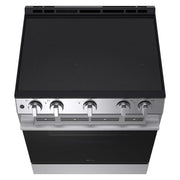 View Frigidaire 30 in 5.3 cu ft. Stainless Steel Electric Freestanding Range with Convection Bake image 3