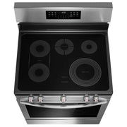View Frigidaire Gallery 30 in 5.3 cu ft. Stainless Steel Electric 5-Burner Range with Total Convection image 1