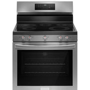 View Frigidaire Gallery 30 in 5.3 cu ft. Stainless Steel Electric 5-Burner Range with Total Convection image 6