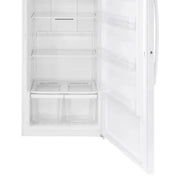 View GE 21.3 cu. ft. White Upright Freezer with Exterior Adjustable Temperature Control image 4