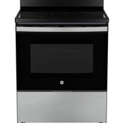 View GE 30 in. 5.0 cu. ft. Electric Convection Range with No-Preheat Air Fry image 4