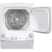 View GE White 27 in. 4.4 cu. ft. Washer and 5.9 cu. ft. Dryer Laundry Centre image 5