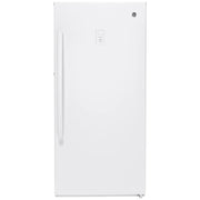View GE White 29 in 14.1 cu. ft. Frost-free Upright Freezer image 1
