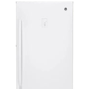 View GE White 29 in 14.1 cu. ft. Frost-free Upright Freezer image 3