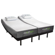 View Ghostbed by Nature's Sleep 28 cm (11 in.) Gel Memory Foam Mattress with Adjustable Base image 2