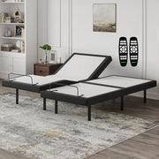 View GhostBed Dual Harmony 35.6 cm (14 in.) Hybrid Mattress with Adjustable Bed Base image 5