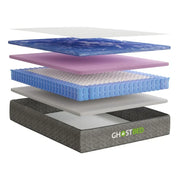 View GhostBed Fusion 27.9 cm (11 in.) Hybrid Mattress with Adjustable Base image 4