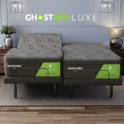 View GhostBed Luxe II 35.6 cm (14 in.) Gel Memory Foam Mattress with Adjustable Base image 2