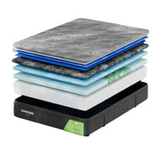 View GhostBed Luxe II 35.6 cm (14 in.) Gel Memory Foam Mattress with Adjustable Base image 1