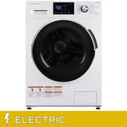 View Hamilton Beach 24 in. 3.1 cu. ft. All-in-one Ventless Washer Dryer Combo image 2