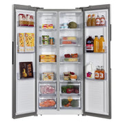 View Hamilton Beach 33 in. 15.6 cu. ft. Counter Depth Side by Side Refrigerator image 3
