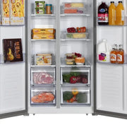 View Hamilton Beach 33 in. 15.6 cu. ft. Counter Depth Side by Side Refrigerator image 6