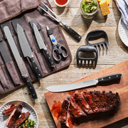 View Henckels Forged Accent Knife Roll Set, 9-piece image 2